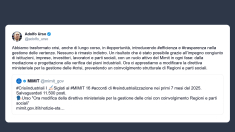 Urso: crisi trasformate in opportunità con efficienza e trasparenza