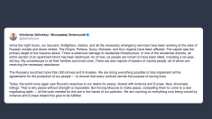 Zelensky denuncia attacco russo a Kiev