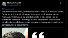 Salvini: macchinazione in stile Soros dietro gli attacchi a Bolsonaro e Le Pen