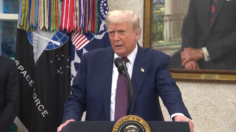 Donald Trump (screenshot da video Reuters).