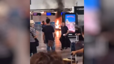 Paura a Malpensa: uomo armato di martello devasta il terminal e appicca un incendio