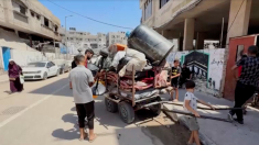 Il dramma degli sfollati palestinesi a Gaza