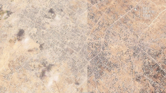 Droni e satelliti mostrano le immagini prima e dopo il conflitto a Gaza
