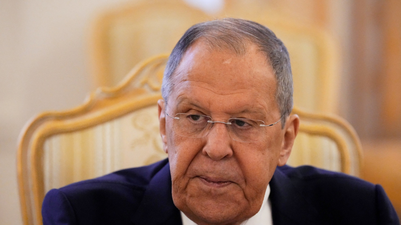 Il ministro degli Esteri russo Sergei Lavrov in una foto di repertorio. Foto: Russia, il 21 agosto 2025. Alexander Zemlianichenko/Pool via REUTERS