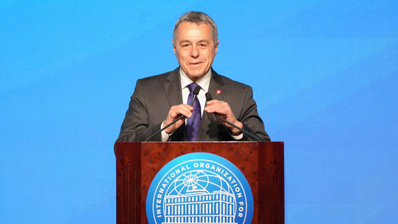 Il ministro degli Esteri svizzero, Ignazio Cassis. Foto: REUTERS/Bertha Wang/Foto d'archivio