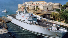 Nave San Giusto della marina in Tunisia tra addestramento e diplomazia