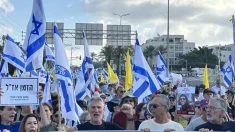 Manifestazione in Israele contro il governo Netanyahu