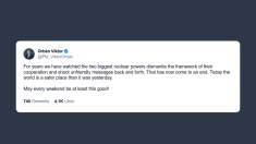 Orbán: col vertice Usa-Russia il mondo oggi è più sicuro