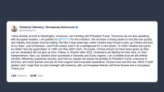 Zelensky a Washington: tutti vogliamo la fine della guerra in Ucraina