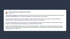 Zelensky: massimo impegno per porre fine alla guerra