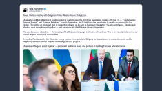 Primo ministro ucraino: Ucraina e Bulgaria unite per il futuro dell’Europa