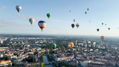 Festival delle mongolfiere in Repubblica Ceca Oltre 80 palloni in volo a Hradec Králové
