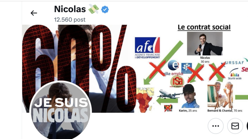 Immagine dell'accont X  "NicolasQuiPaie".