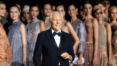 Colpo di scena nel testamento di Giorgio Armani: cessione del controllo ai francesi?