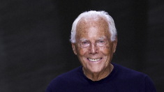 Giorgio Armani, il ricordo in immagini del Re della moda