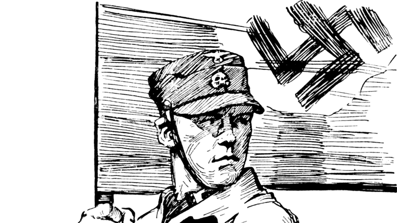 Immagine storica dell'epoca nazista (Ansa)
