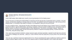 Zelensky: la potenza di fuoco di Kiev deve crescere