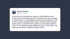 Tajani: condanno fermamente attacco terroristico a Gerusalente