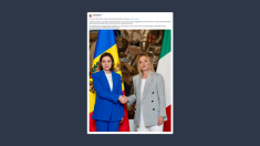 Meloni riceve a Palazzo Chigi presidente della Repubblica di Moldova