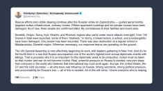 Zelensky: serve ulteriore pressione su Mosca da Ue, Usa, G7 e G20