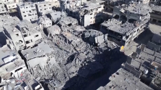 55 milioni le tonnellate da rimuovere da Gaza prima della ricostruzione