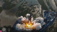 Space X lancia il razzo Starship