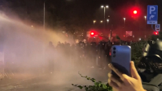 Scontri tra polizia e manifestanti Pro Pal contro la partita Italia-Israele