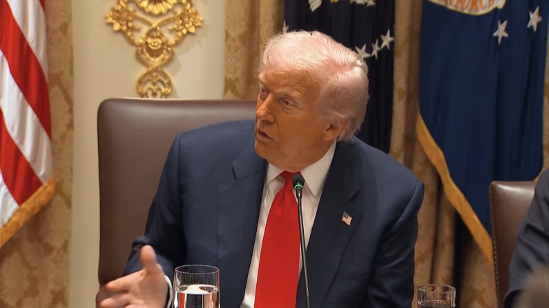 Donald Trump (screenshot da video Reuters).