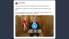 Starmer: vile attacco terroristico contro ebrei in Uk