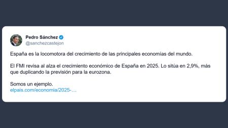 Sanchez: la Spagna è la locomotiva della crescita delle principali economie mondiali