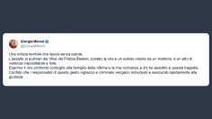 Meloni: assalto al pullman dei tifosi folle e inaccettabile