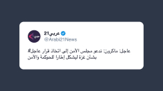 Macron chiede al Consiglio di Sicurezza dell’Onu una risoluzione urgente su Gaza