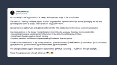 Andriy Yermak: nuove sanzioni del ministero del Tesoro statunitense contro i colossi petroliferi russi