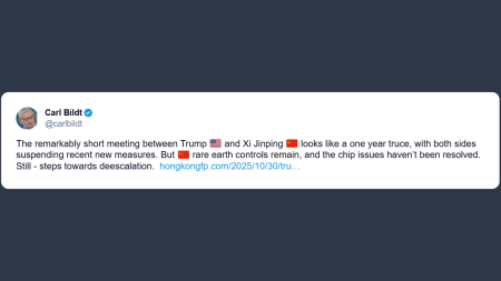 Carl Bildt sull’incontro Trump e Xi Jinping