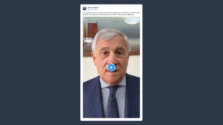 Tajani: Parlamento approva in via definitiva la riforma della giustizia