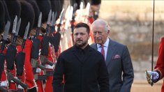 Re Carlo accoglie Zelensky prima del vertice della «Coalizione dei volenterosi»