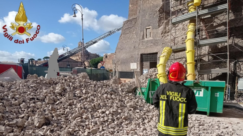 Us Vigili del Fuoco via Ansa