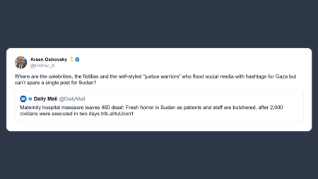 Arsen Ostrovsky: nessuna “flotilla” per il Sudan